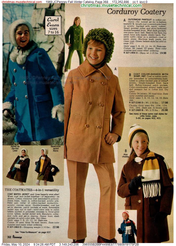 1969 JCPenney Fall Winter Catalog, Page 368