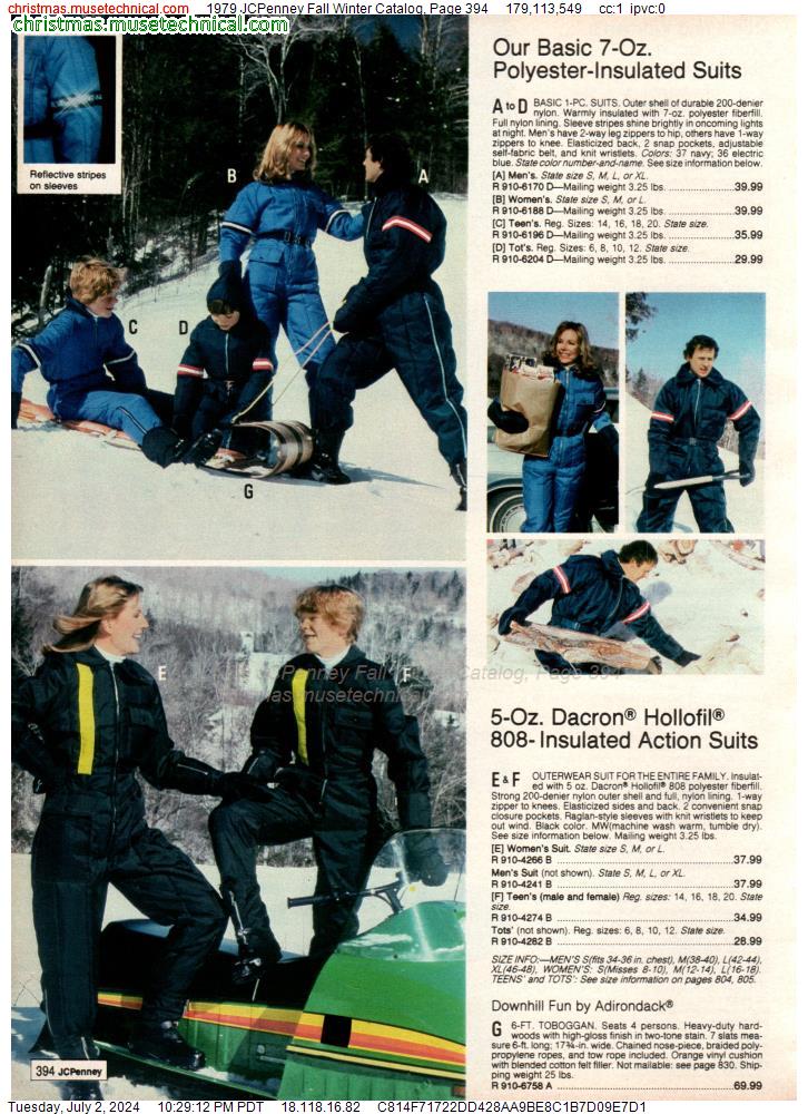 1979 JCPenney Fall Winter Catalog, Page 394