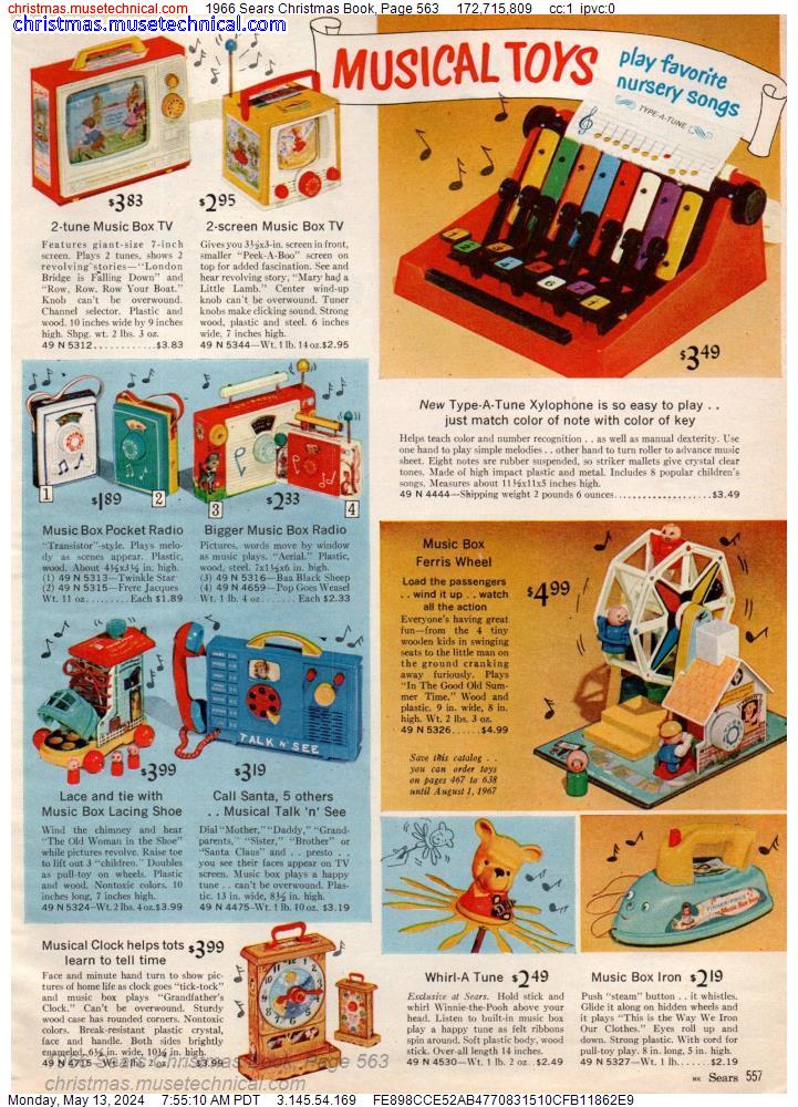 1966 Sears Christmas Book, Page 563