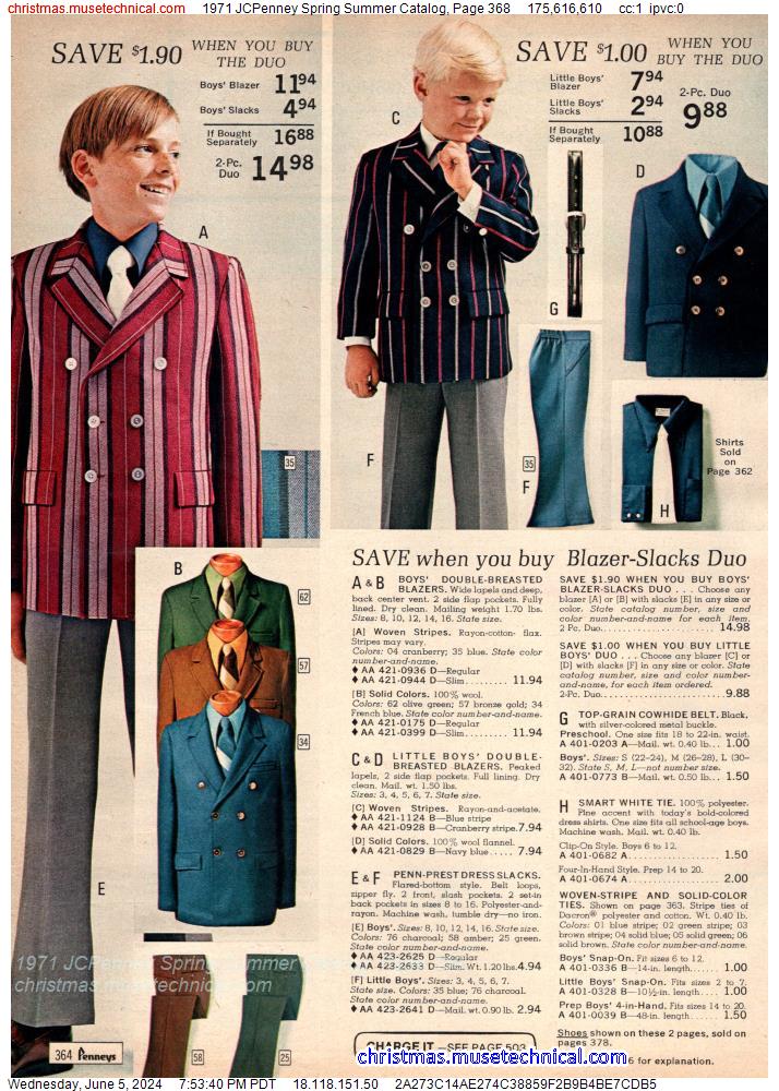 1971 JCPenney Spring Summer Catalog, Page 368