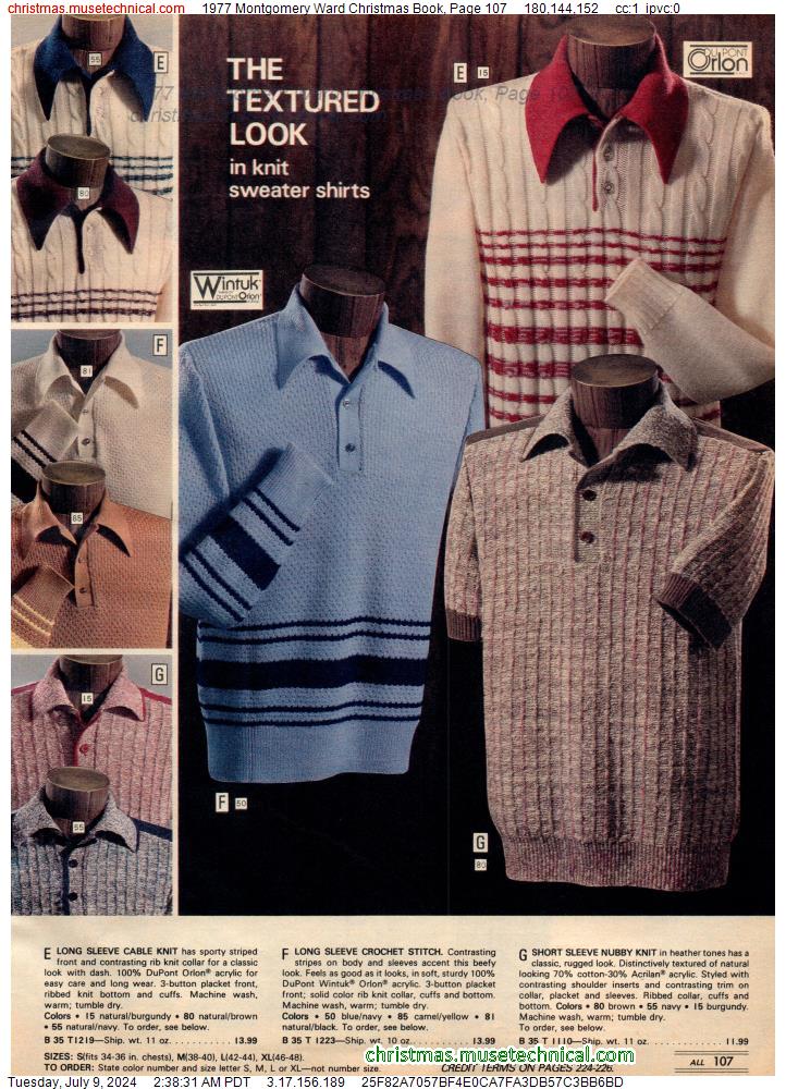 1977 Montgomery Ward Christmas Book, Page 107
