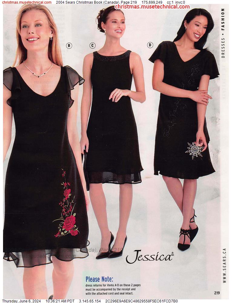 2004 Sears Christmas Book (Canada), Page 219