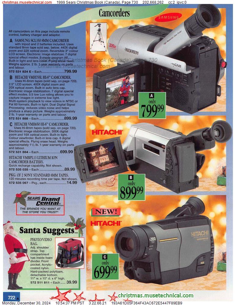 1999 Sears Christmas Book (Canada), Page 730