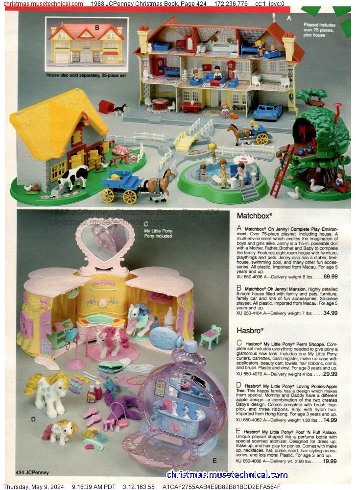 1988 JCPenney Christmas Book, Page 424