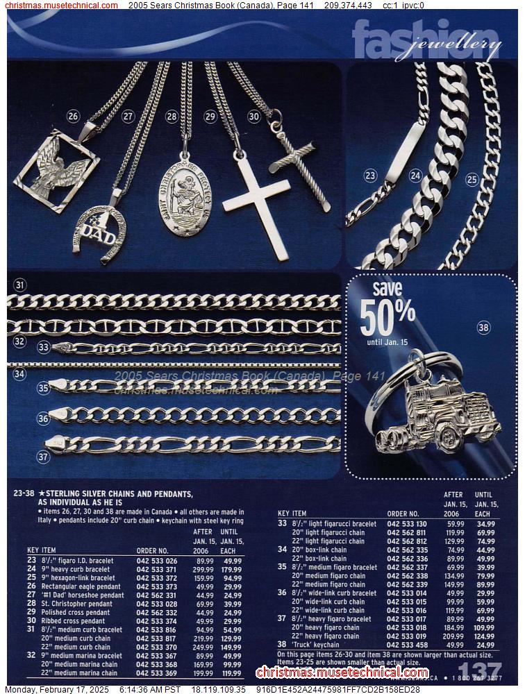 2005 Sears Christmas Book (Canada), Page 141