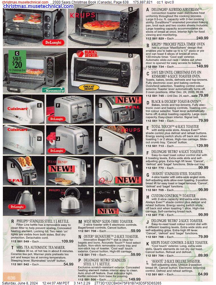 2000 Sears Christmas Book (Canada), Page 638
