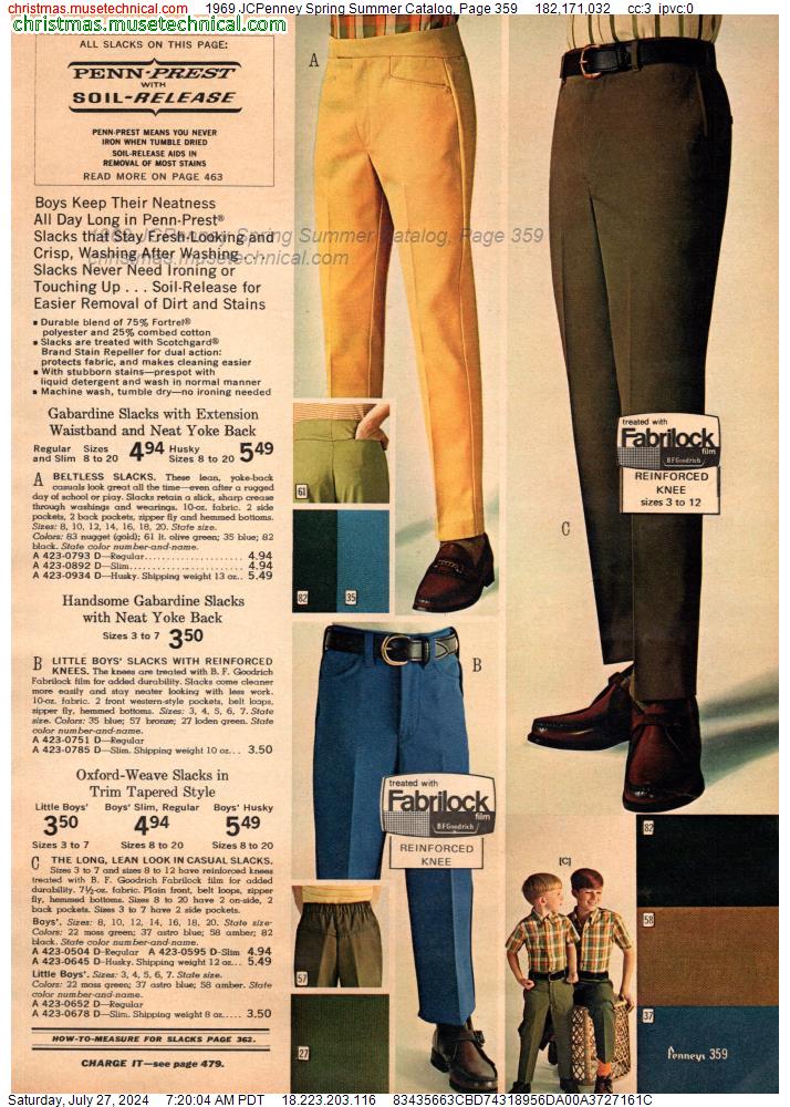 1969 JCPenney Spring Summer Catalog, Page 359