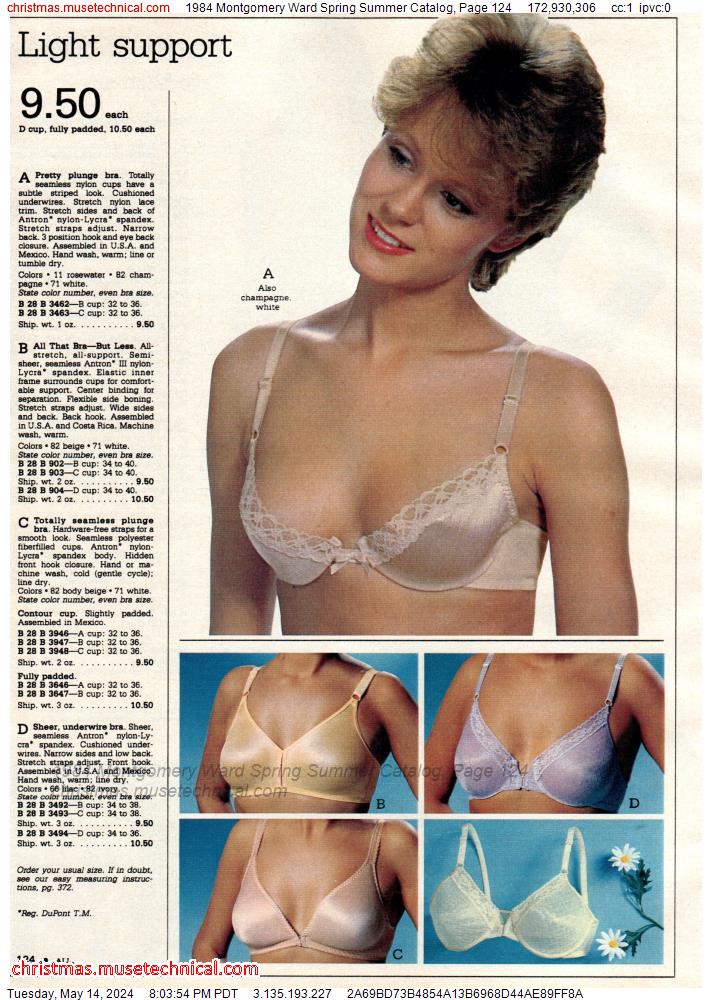 1984 Montgomery Ward Spring Summer Catalog, Page 124