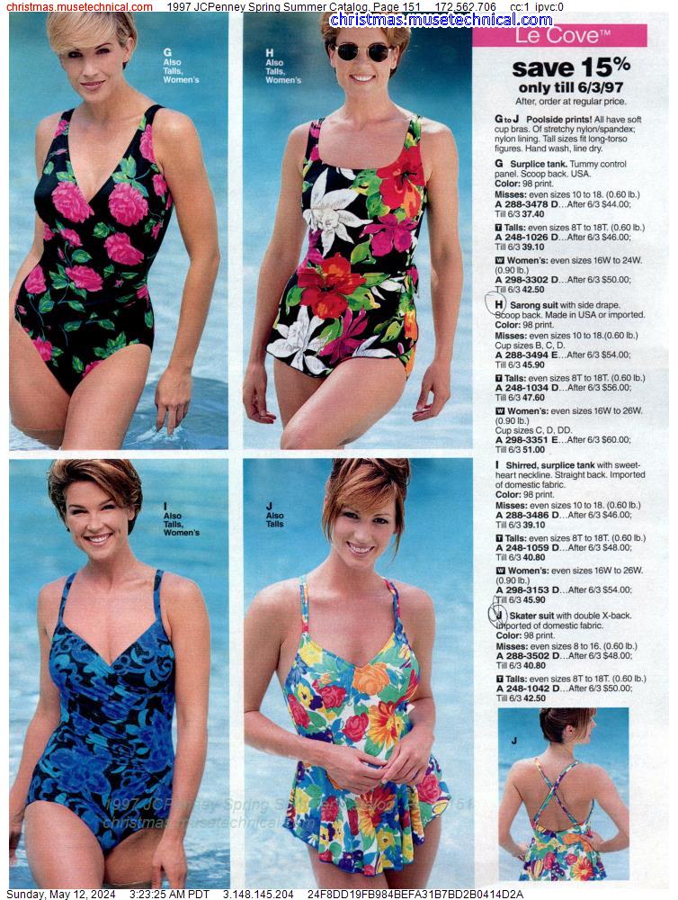 1997 JCPenney Spring Summer Catalog, Page 151