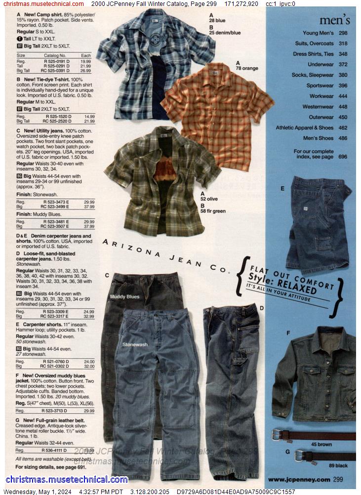 2000 JCPenney Fall Winter Catalog, Page 299