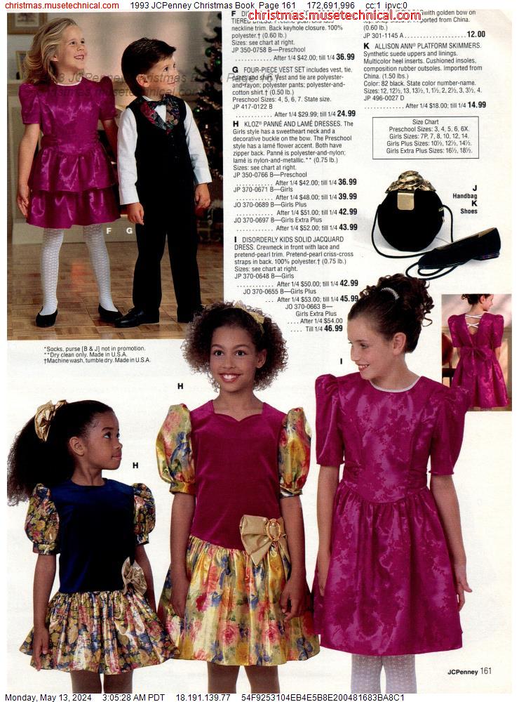 1993 JCPenney Christmas Book, Page 161