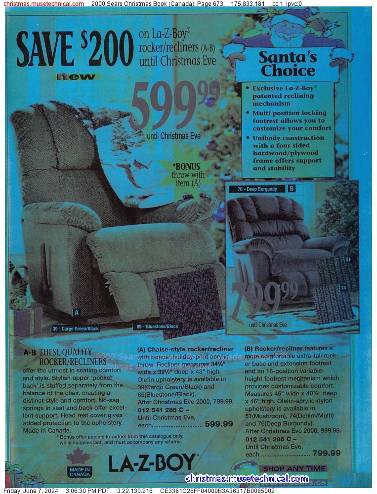 2000 Sears Christmas Book (Canada), Page 673