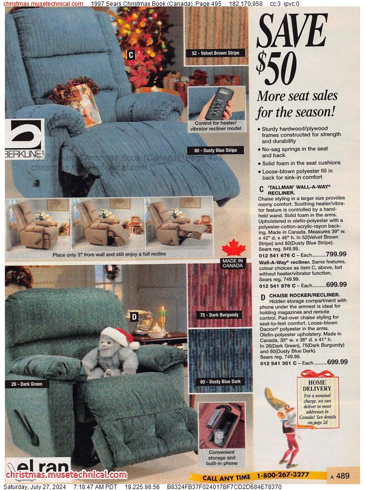 1997 Sears Christmas Book (Canada), Page 495