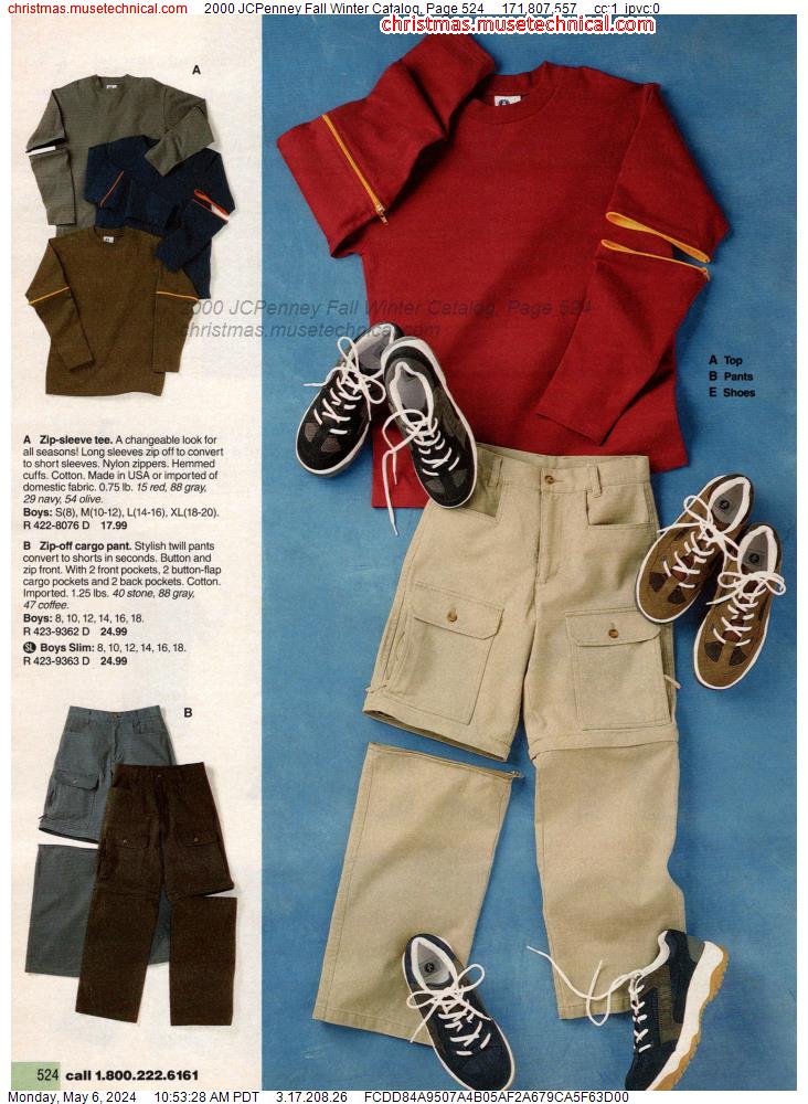 2000 JCPenney Fall Winter Catalog, Page 524