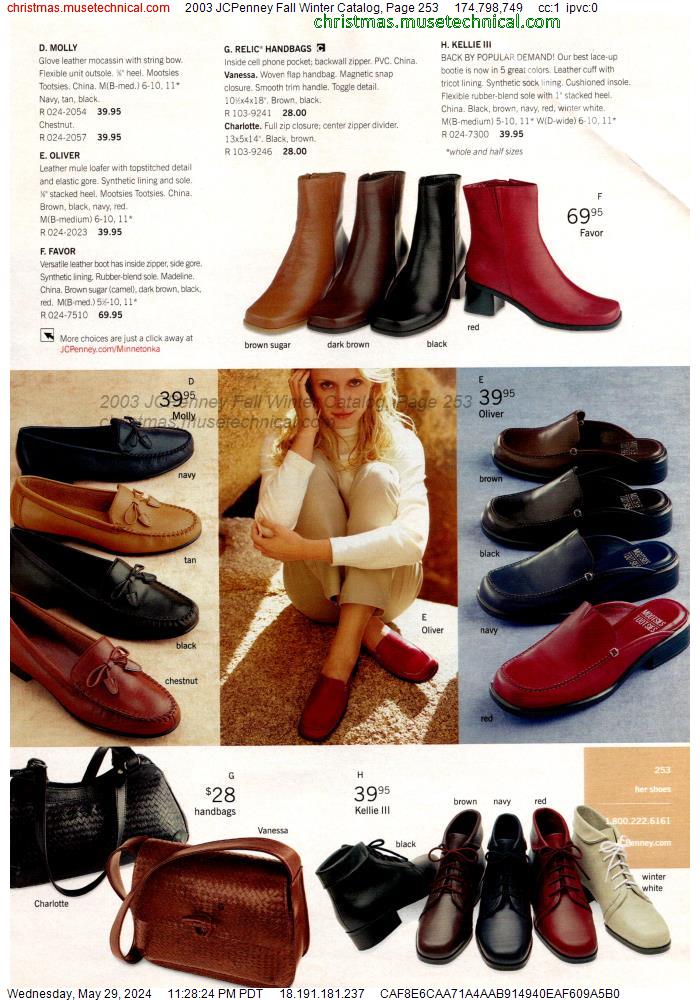 2003 JCPenney Fall Winter Catalog, Page 253