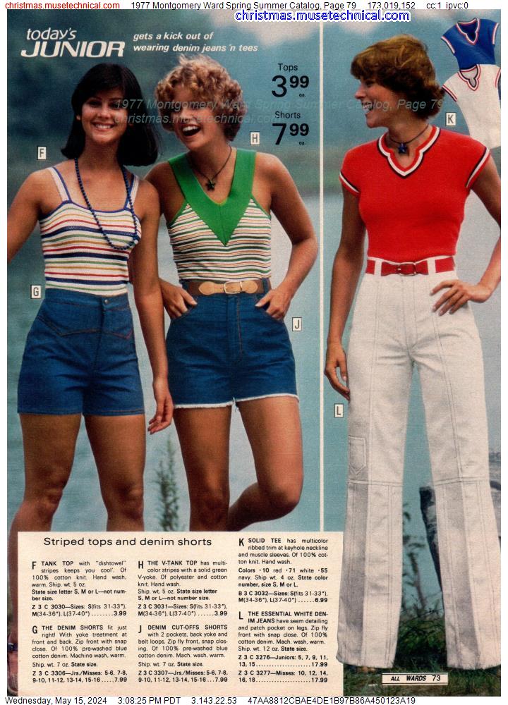 1977 Montgomery Ward Spring Summer Catalog, Page 79 - Catalogs & Wishbooks
