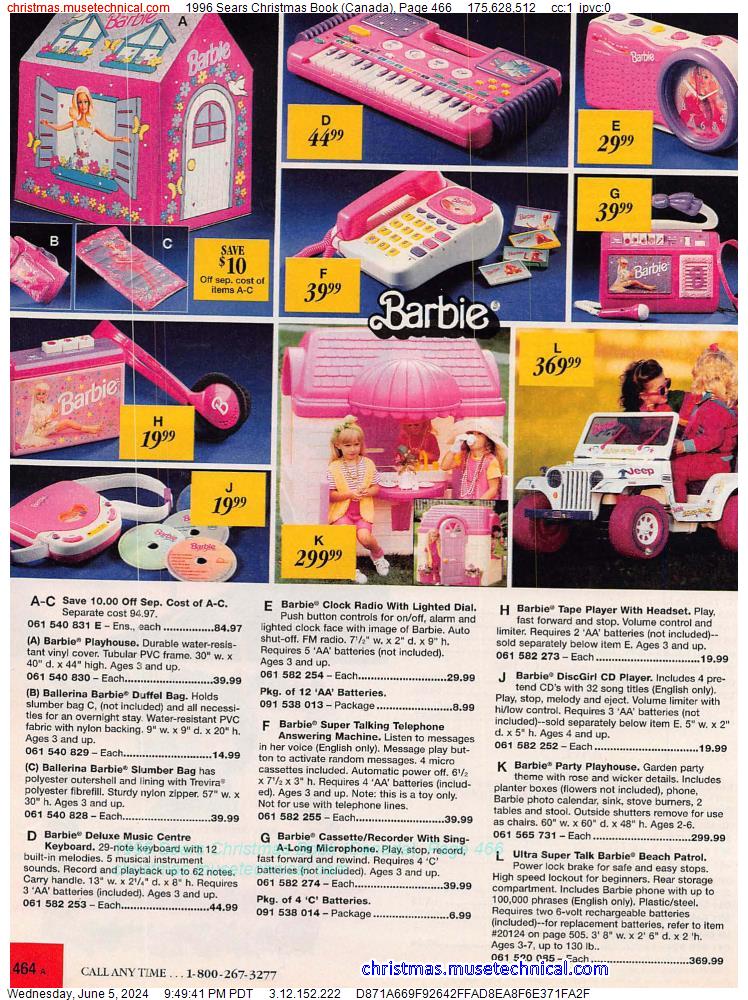 1996 Sears Christmas Book (Canada), Page 466