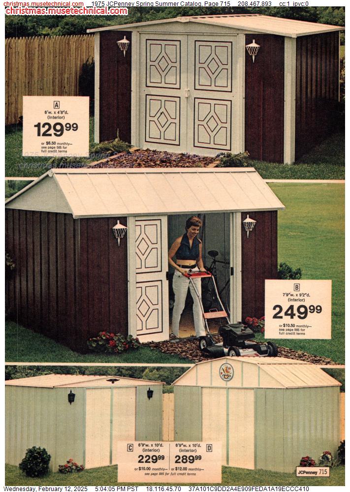 1975 JCPenney Spring Summer Catalog, Page 715