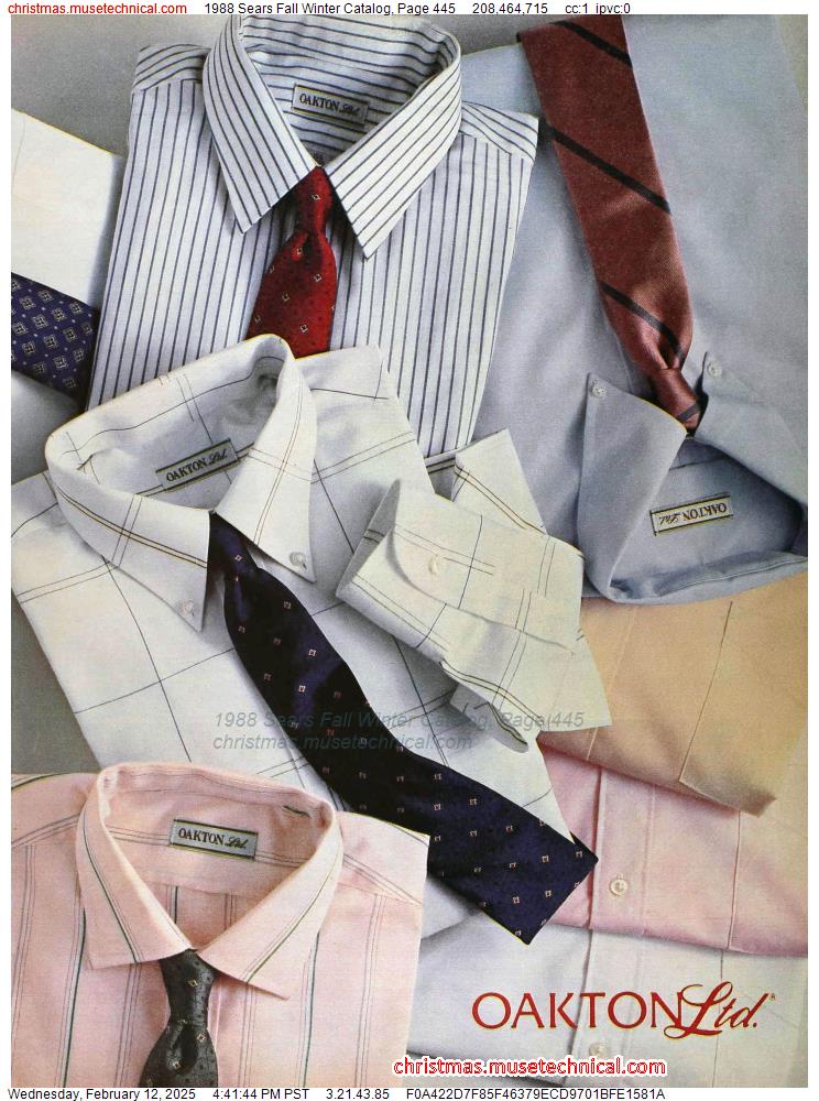 1988 Sears Fall Winter Catalog, Page 445