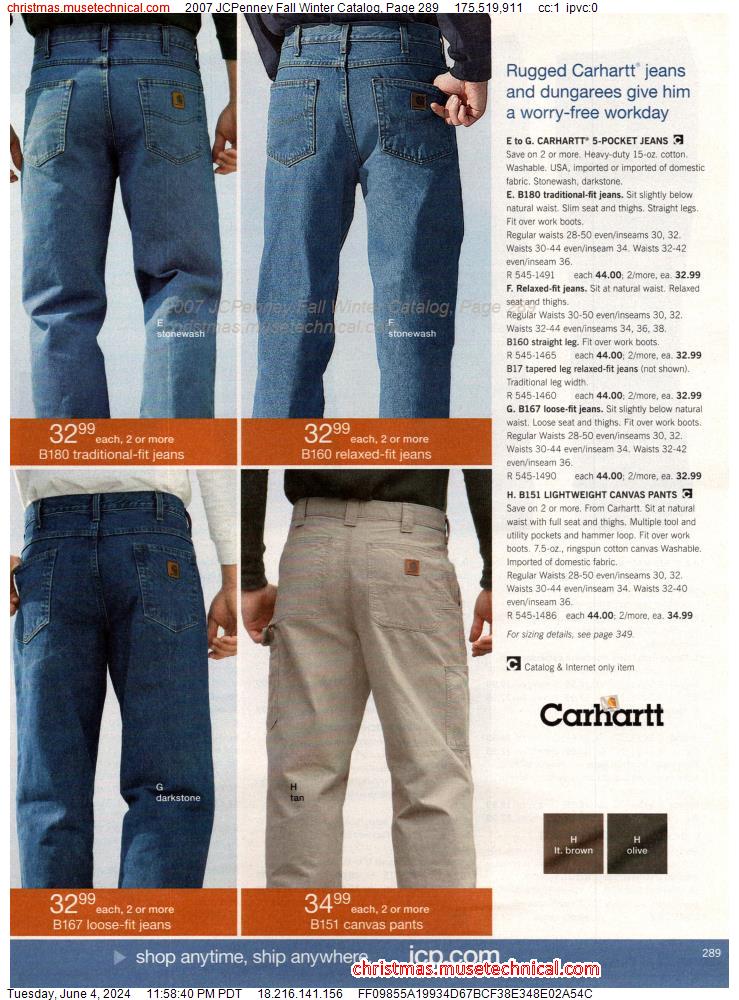 2007 JCPenney Fall Winter Catalog, Page 289