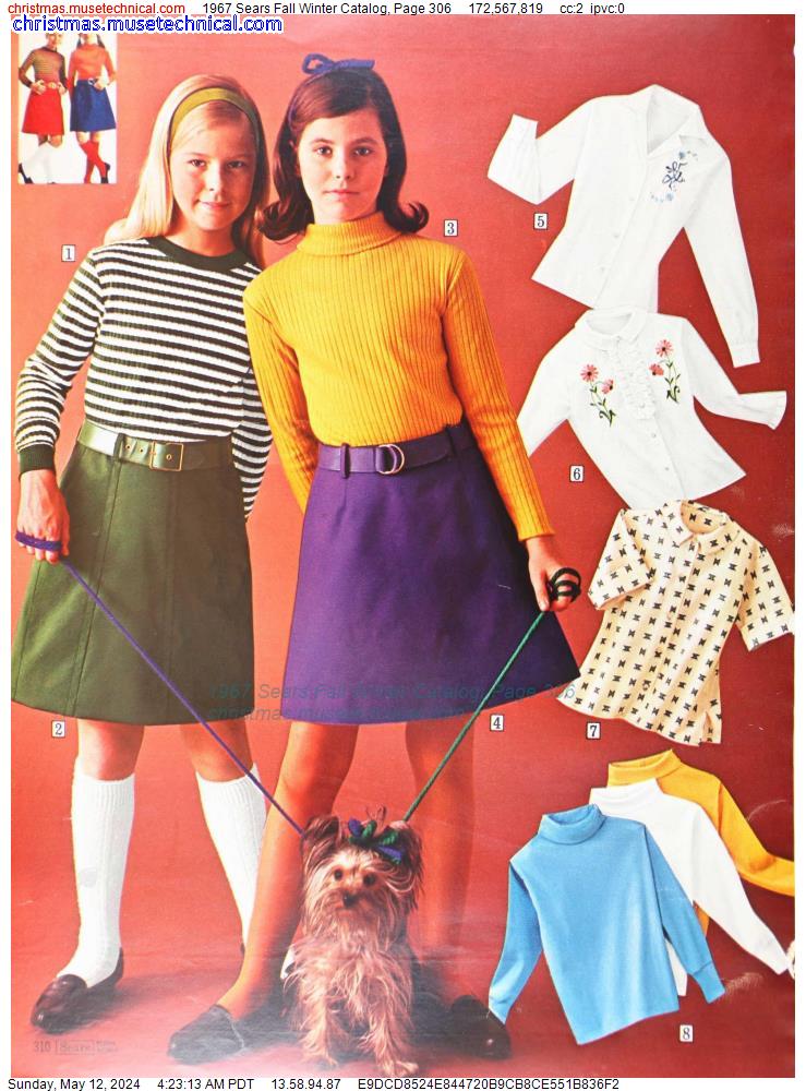 1967 Sears Fall Winter Catalog, Page 306