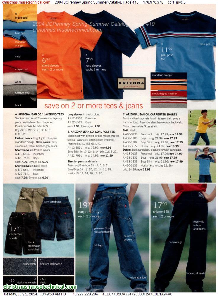 2004 JCPenney Spring Summer Catalog, Page 410