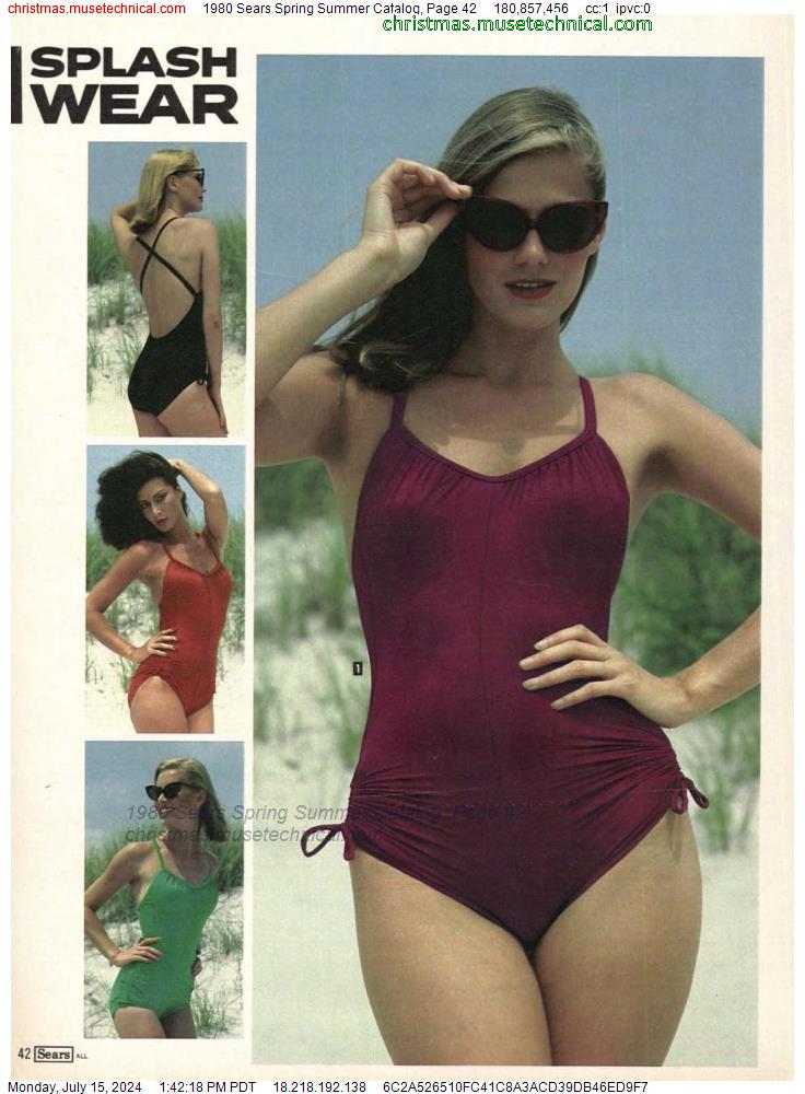 1980 Sears Spring Summer Catalog, Page 42