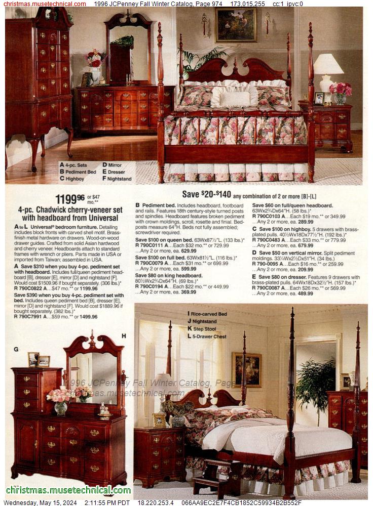 1996 JCPenney Fall Winter Catalog, Page 974