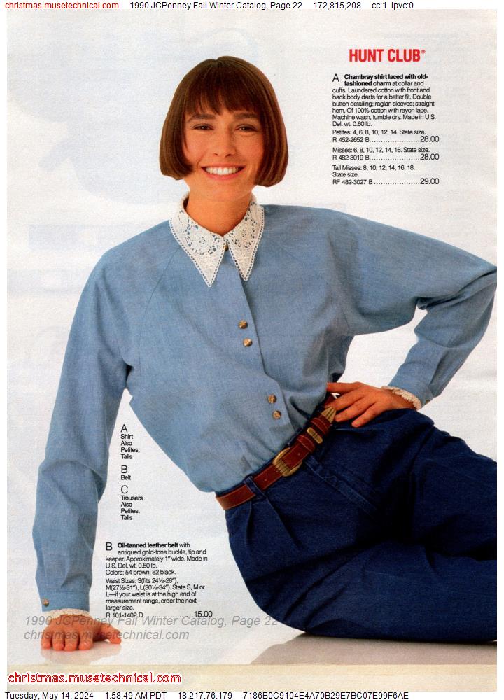 1990 JCPenney Fall Winter Catalog, Page 22