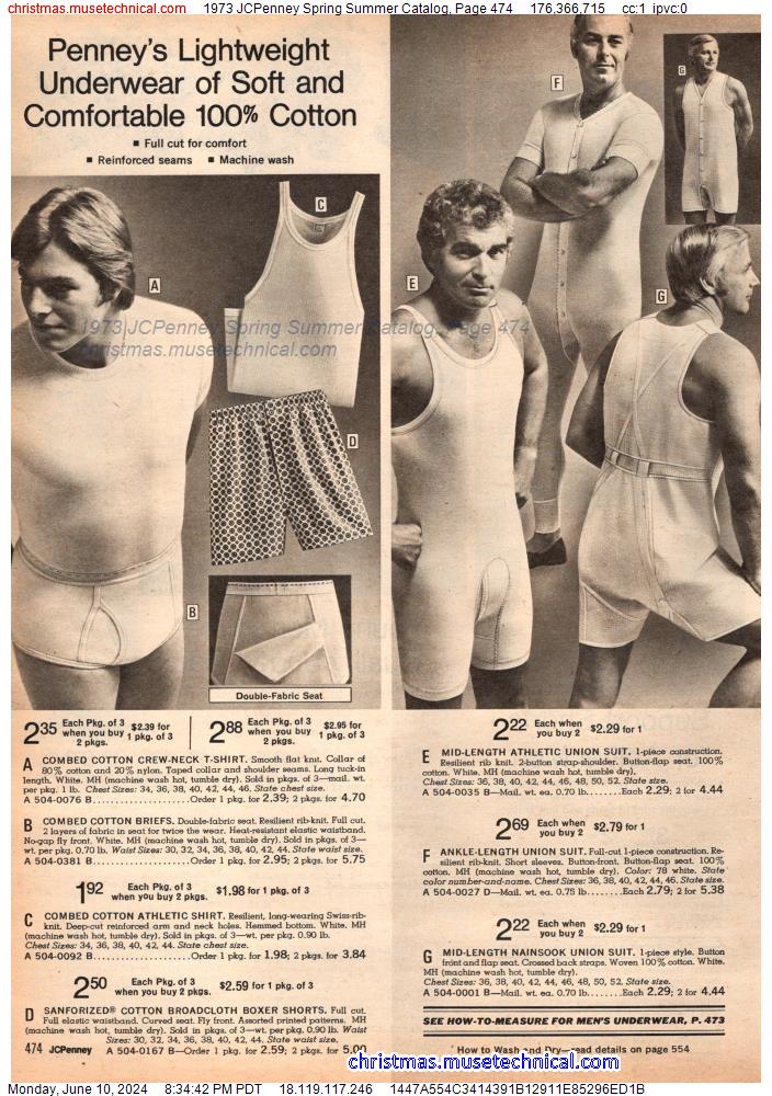 1973 JCPenney Spring Summer Catalog, Page 474
