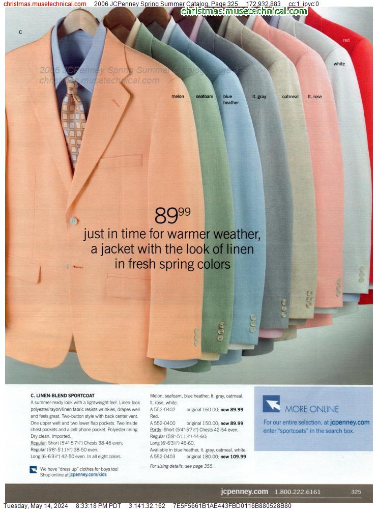 2006 JCPenney Spring Summer Catalog, Page 325