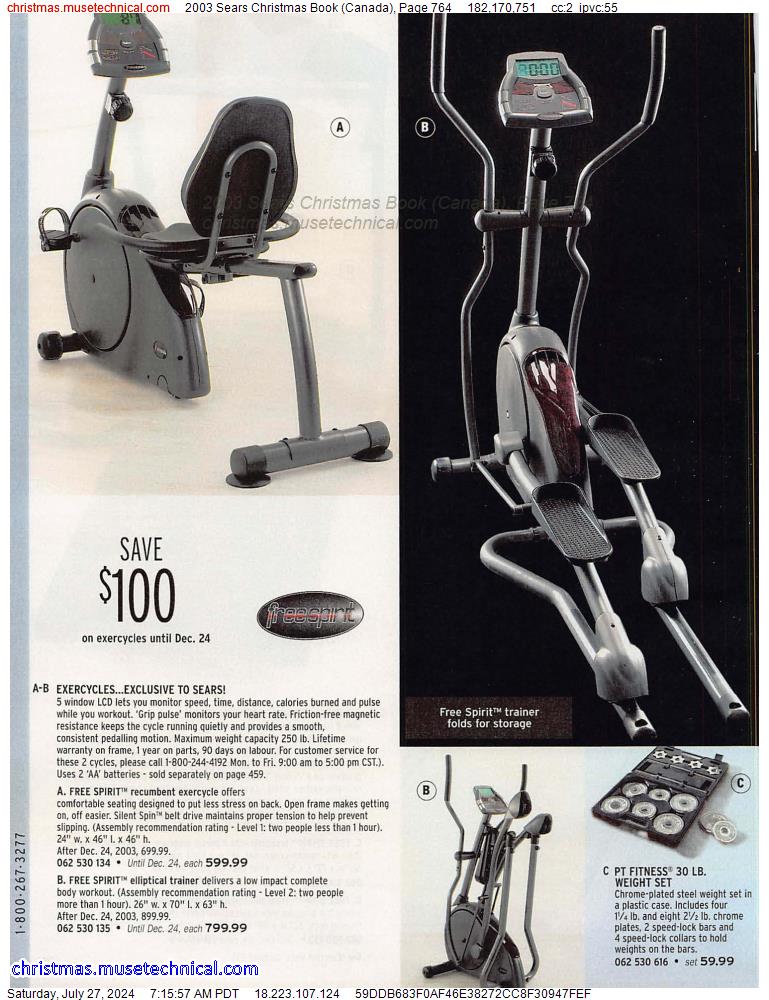 2003 Sears Christmas Book (Canada), Page 764