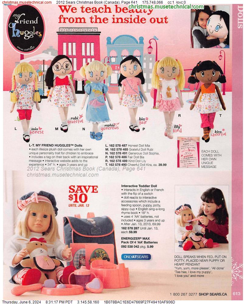 2012 Sears Christmas Book (Canada), Page 641
