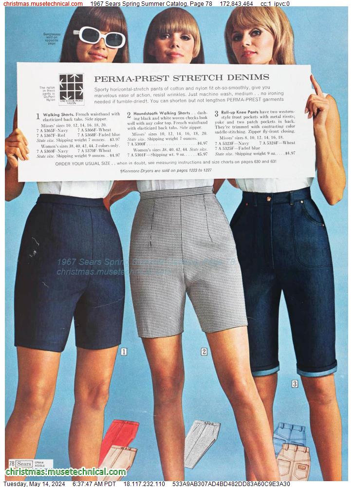 1967 Sears Spring Summer Catalog, Page 78