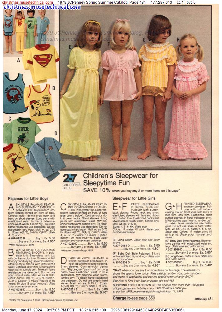 1979 JCPenney Spring Summer Catalog, Page 481