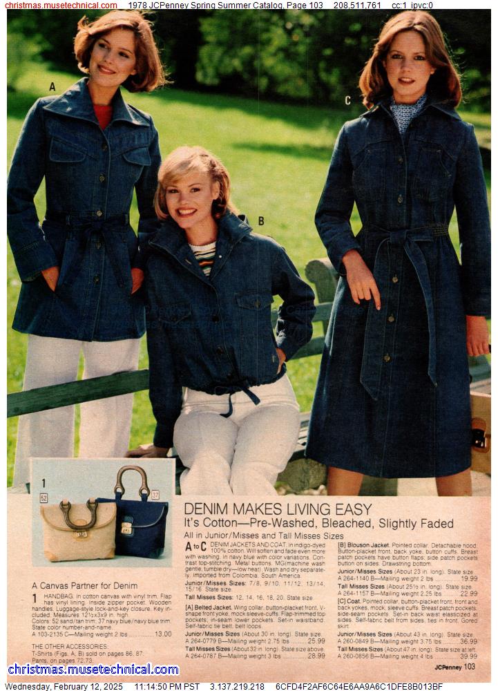 1978 JCPenney Spring Summer Catalog, Page 103