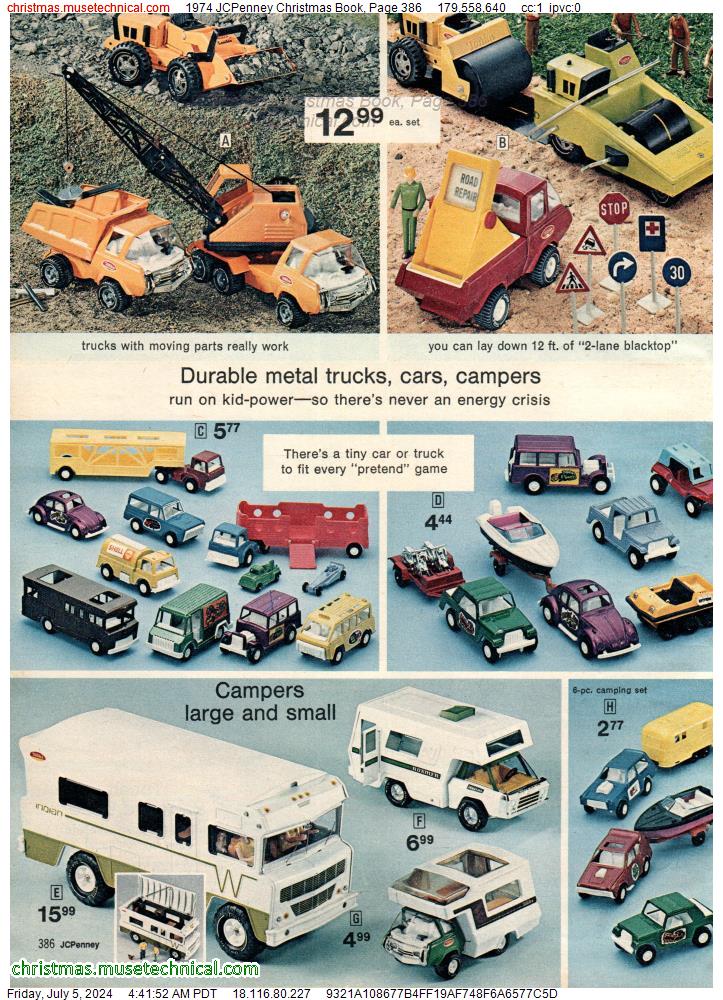 1974 JCPenney Christmas Book, Page 386