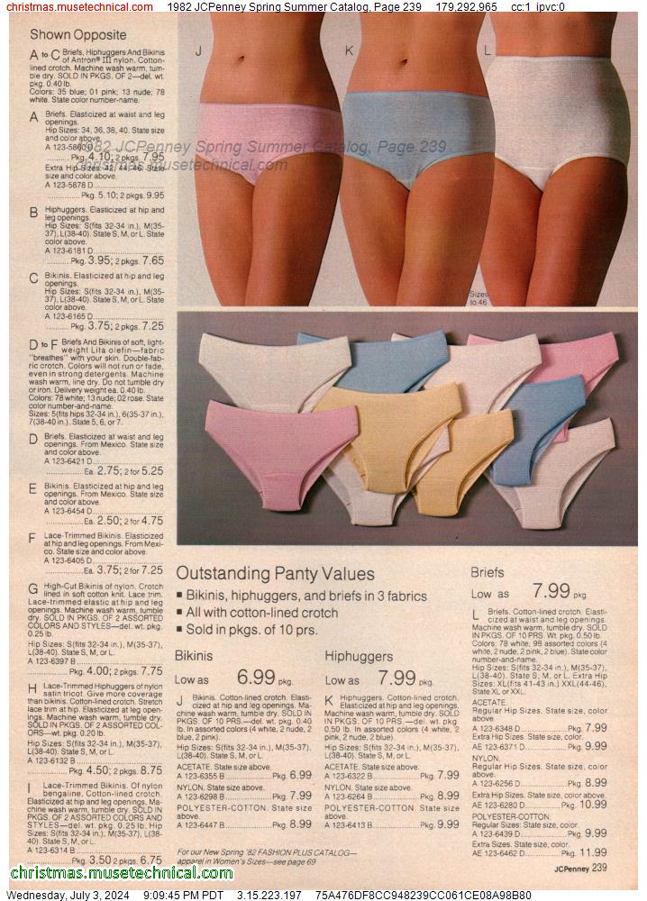 1982 JCPenney Spring Summer Catalog, Page 239