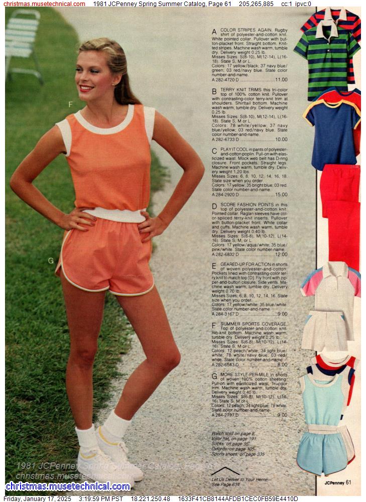 1981 JCPenney Spring Summer Catalog, Page 61