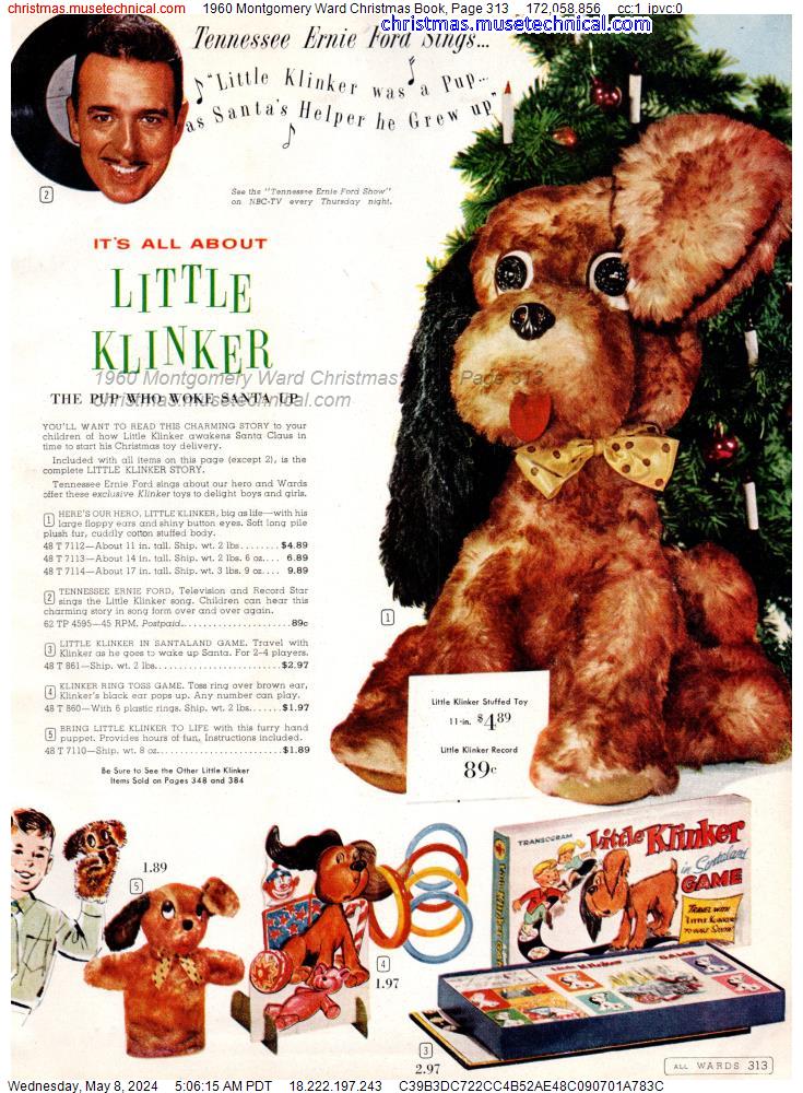 1960 Montgomery Ward Christmas Book, Page 313