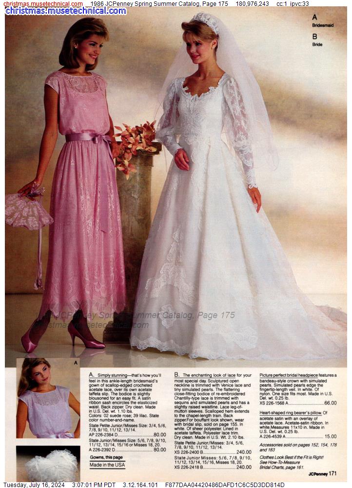 1986 JCPenney Spring Summer Catalog, Page 175