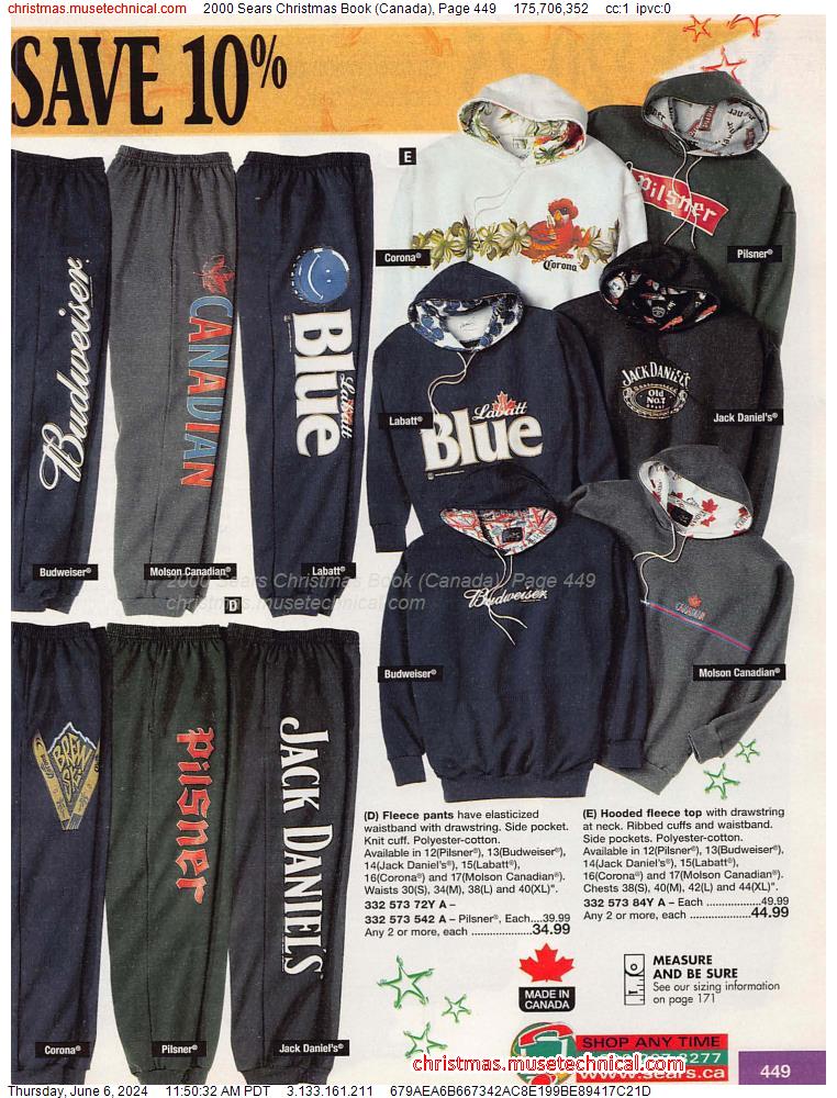 2000 Sears Christmas Book (Canada), Page 449