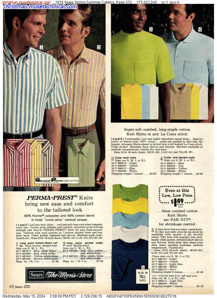 1970 Sears Spring Summer Catalog, Page 372