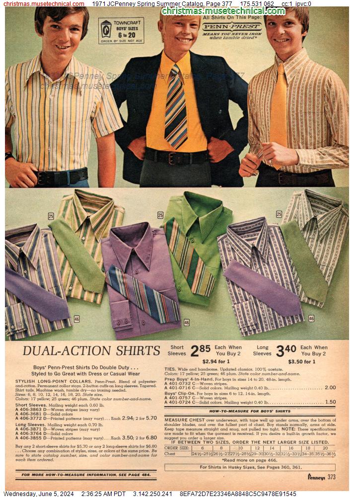 1971 JCPenney Spring Summer Catalog, Page 377