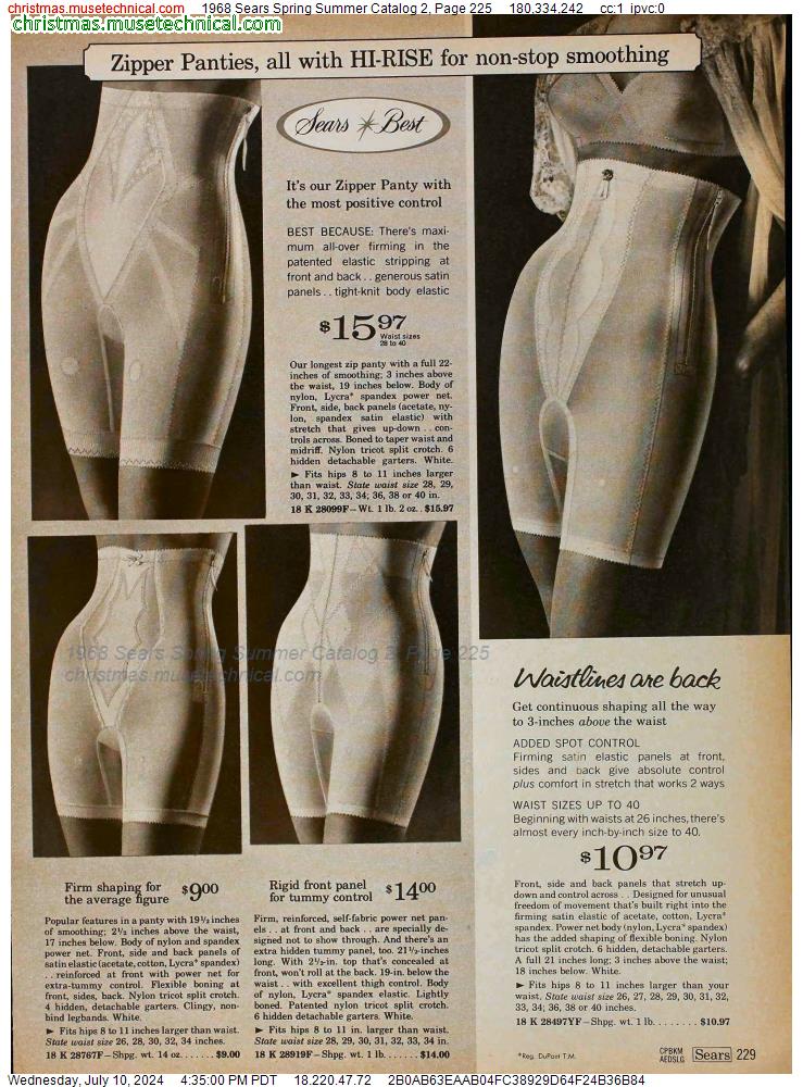 1968 Sears Spring Summer Catalog 2, Page 225