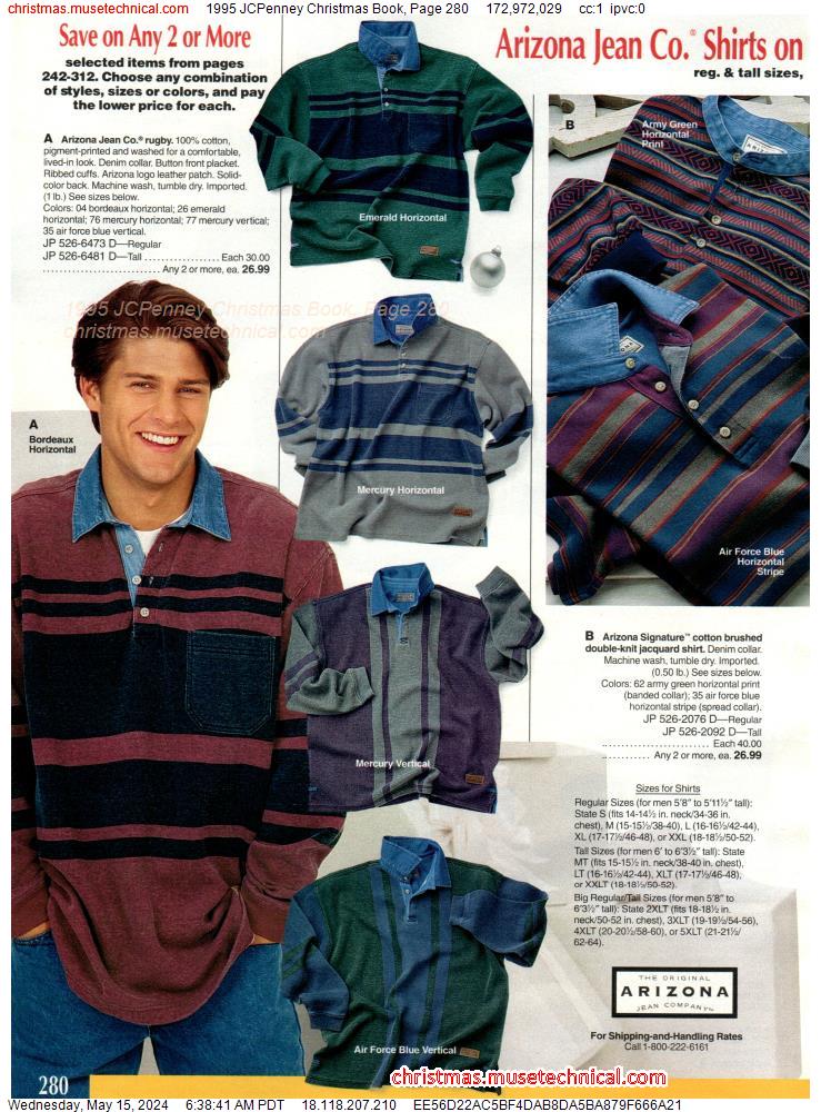 1995 JCPenney Christmas Book, Page 280