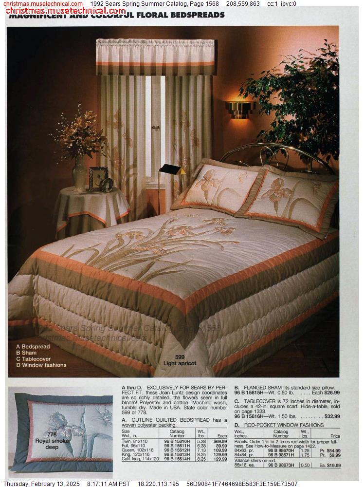 1992 Sears Spring Summer Catalog, Page 1568