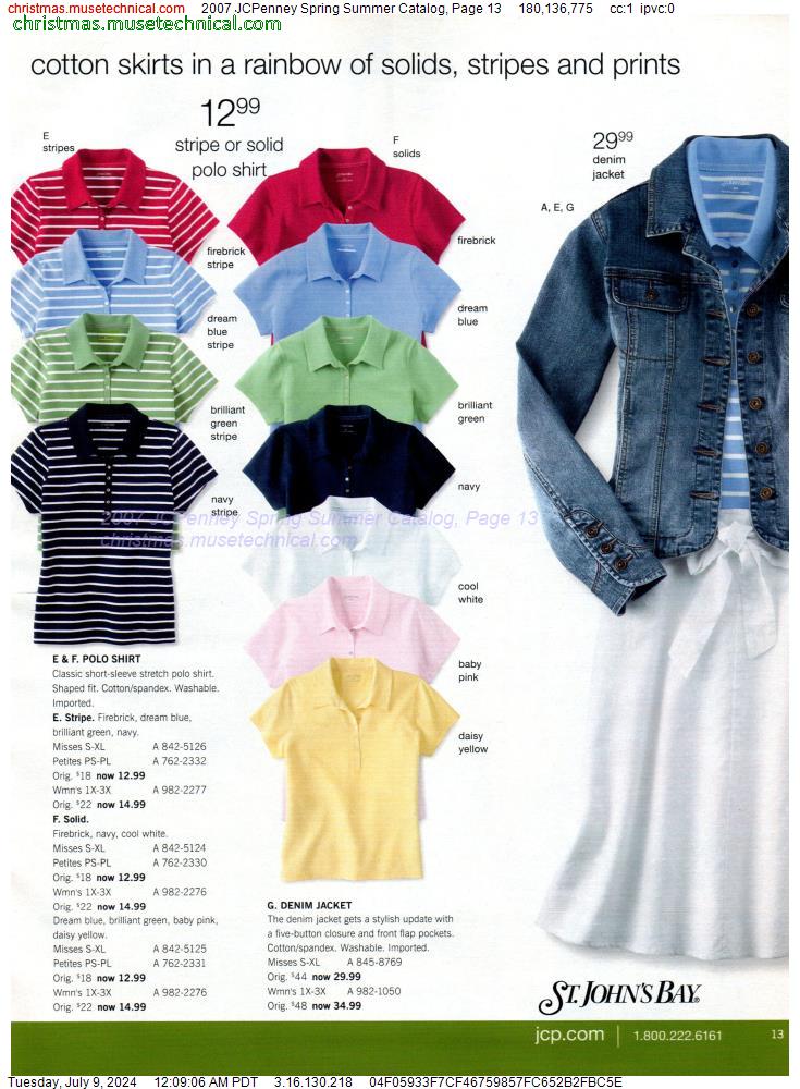 2007 JCPenney Spring Summer Catalog, Page 13