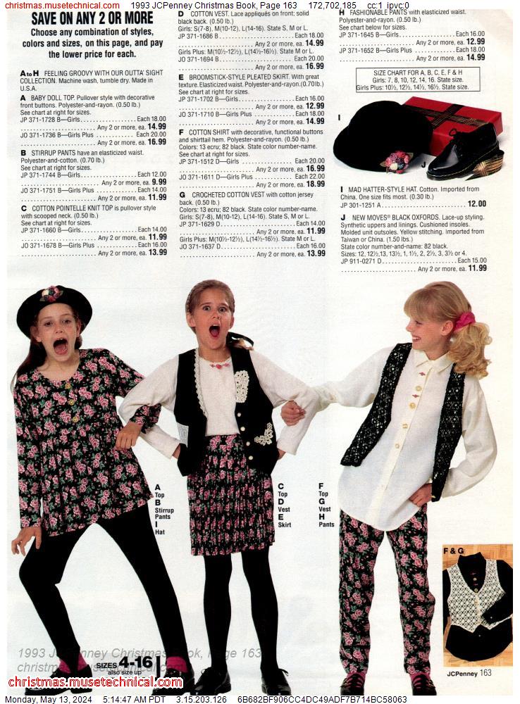 1993 JCPenney Christmas Book, Page 163