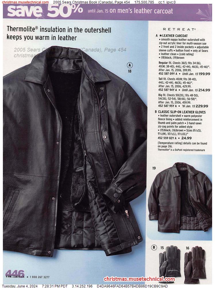2005 Sears Christmas Book (Canada), Page 454